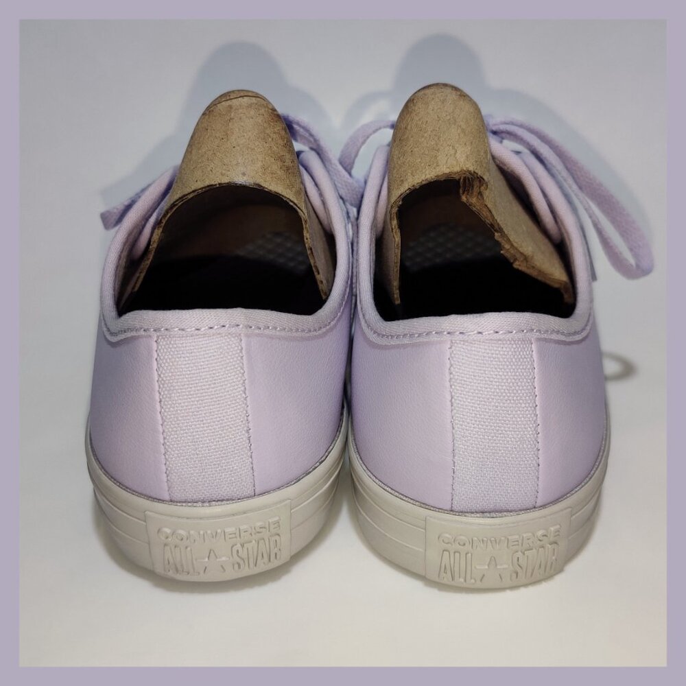 New Converse Chuck Taylor All Star CTAS Dainty Ox Sneakers Lavender Women's 6 - Picture 5 of 8